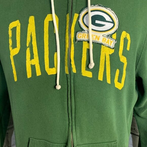 Green Bay Packers Full Zip Hoodie - Picture 2 of 11